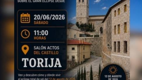 TORIJA RUMBO AL ECLIPSE: CHARLA INFORMATIVA SOBRE EL ECLIPSE TOTAL DE SOL DE 2026