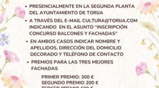 III CONCURSO DE BALCONES Y VENTANAS DECORADAS CON FLORES - MAYO 2026