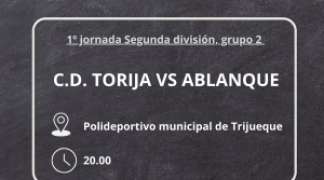 EL FÚTBOL SALA SENIOR DE TORIJA VUELVE A LA COMPETICIÓN EN EL POLIDEPORTIVO DE TRIJUEQUE