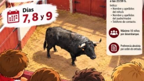 LOS MÁS PEQUEÑOS PODRÁN VIVIR DESDE DENTRO LOS DESEMBARQUES DE LOS TOROS DE TORIJA
