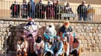 VISITA DE SS.MM. LOS REYES MAGOS A LA VIVIENDA TUTELADA