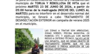 CAMPAÑA DE DESINSECTACIÓN EXTERIOR 2026