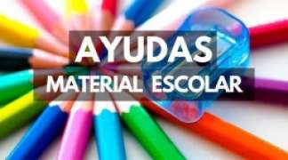 Ayudas para material escolar de los alumnos y alumnas del C.E.I.P “Virgen del Amparo”.